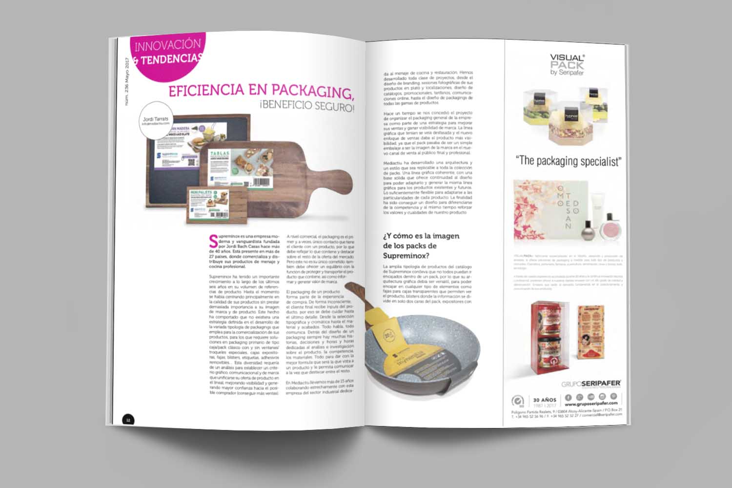 Packaging design reference barcelona - En reconocimiento a la eficiencia en la creaci&oacute;n de packaging