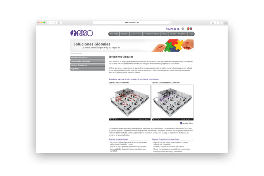 barcelona diseno web riso min 1 918x612 - La firma japonesa de impresi&oacute;n digital Riso estrena p&aacute;gina web