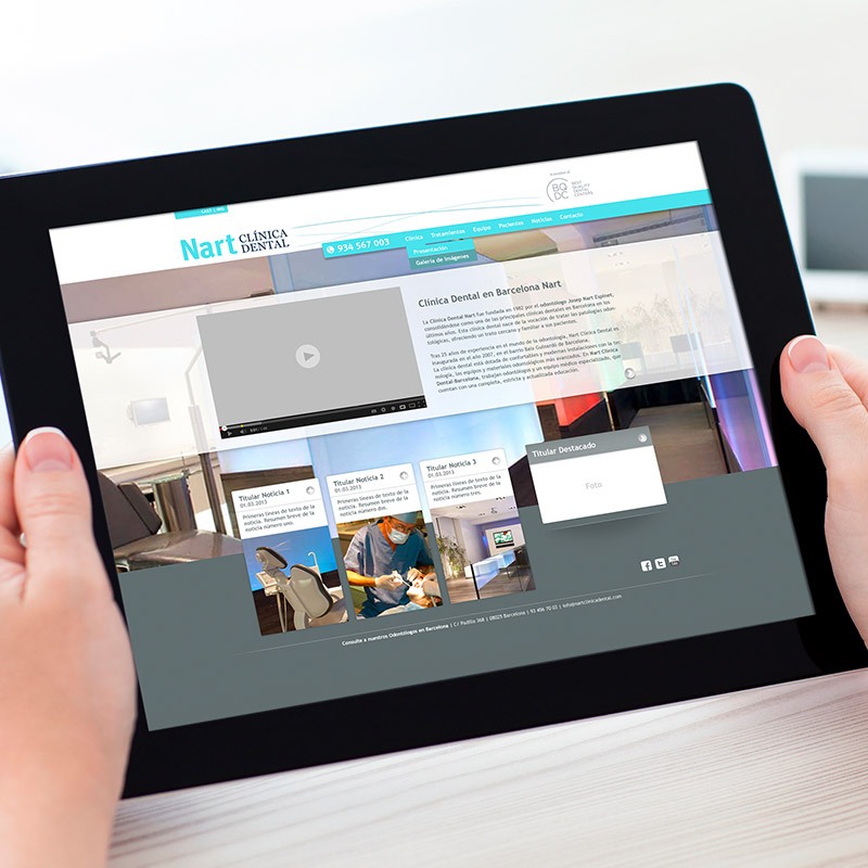 diseno de website clinica - Diseño y desarrollo web para clínica dental