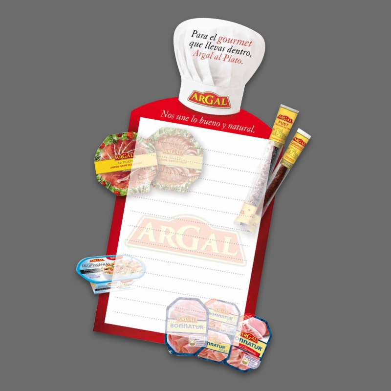 diseno elemento rpomocional nevera - Diseño de artículo promocional