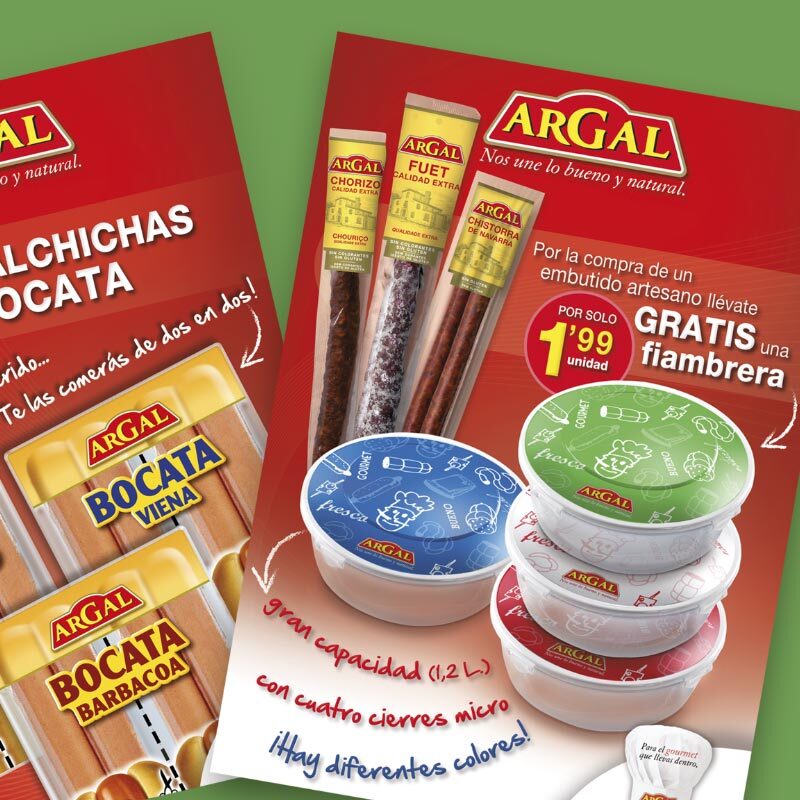 diseno posters alimentacion - Agencia de publicidad Barcelona