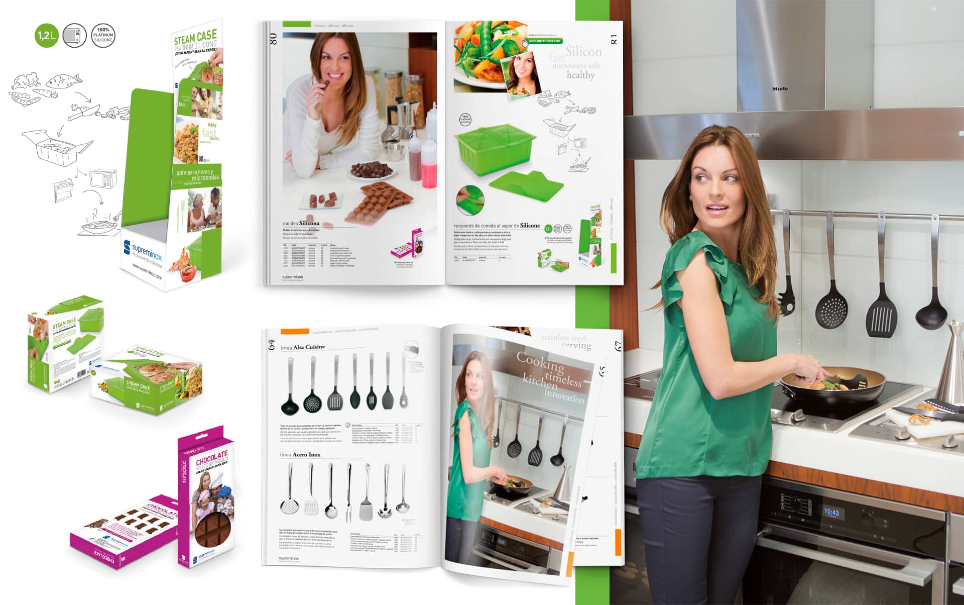 03 Catalogo promocional de productos Supreminox - Dise&ntilde;o y maquetaci&oacute;n de catalogo de productos