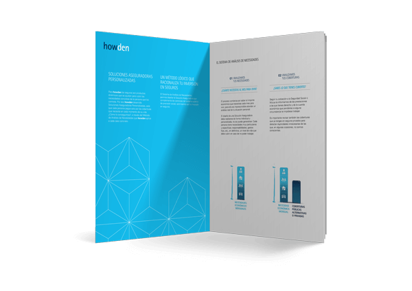 ubk howden correduria de seguros redesign restyling catalogue editorial folleto paginas interior - Comunicaci&oacute;n e imagen para la fusi&oacute;n de Howden Iberia y UBK