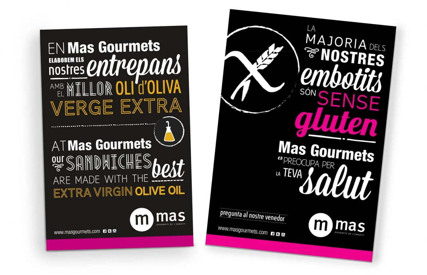 poster-tipografico-mas-gourmets-diseno-grafico