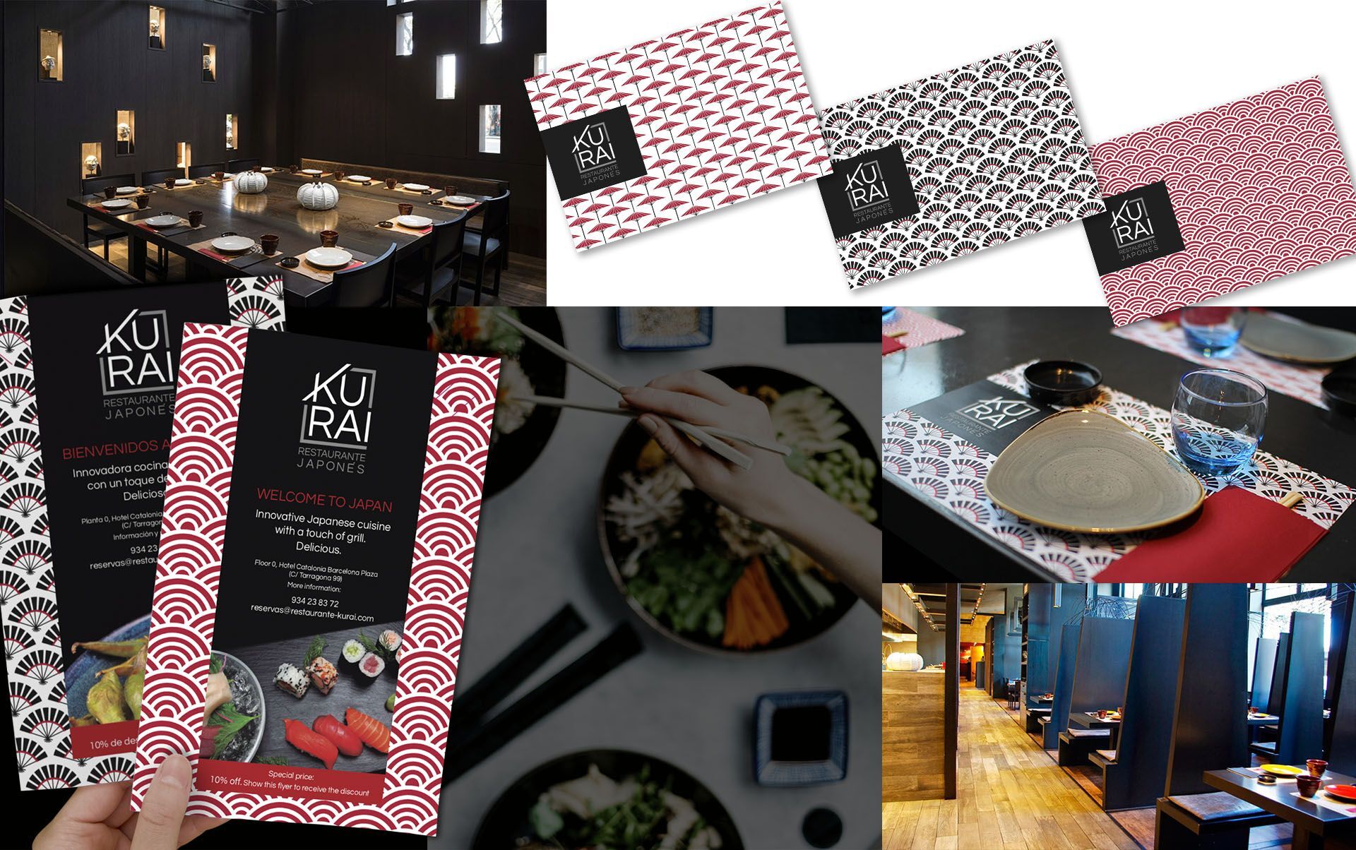 03 Marca para restaurante Japones - Creaci&oacute;n de branding para restaurante