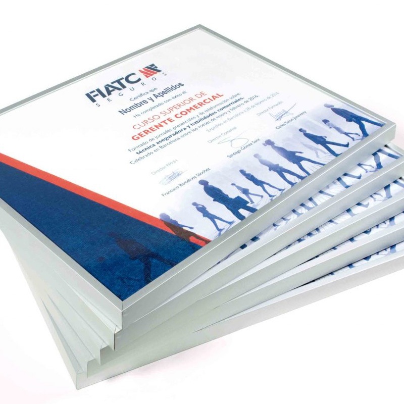 diseno de diploma barcelona - Diseño y producción de diplomas RRHH