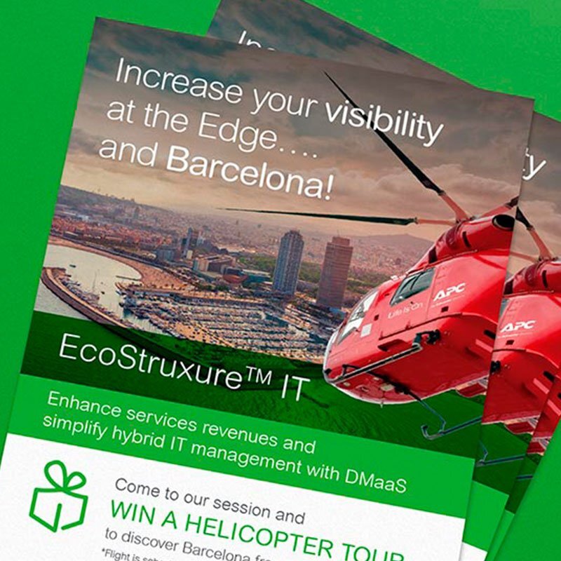 diseno de flyer para evento - Comunicación gráfica para evento EMEA Canalys 2018