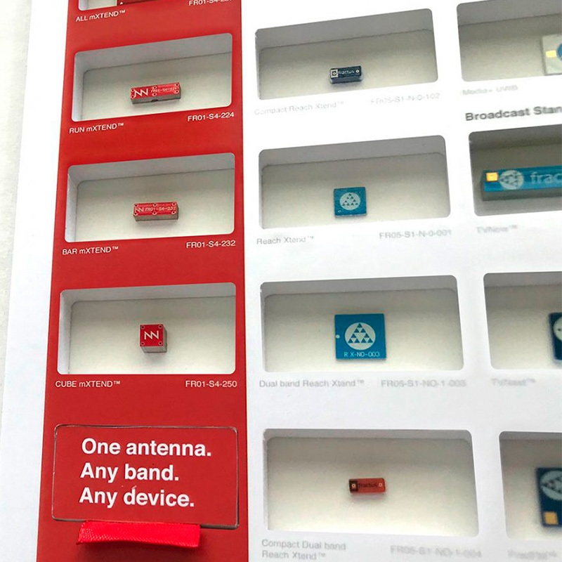 muestrario de producto industrial 1 - Muestrario físico de producto tecnológico