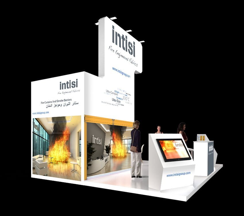 creacion stand barcelona feria internacional - INTISI, un proyecto global con soluciones a medida